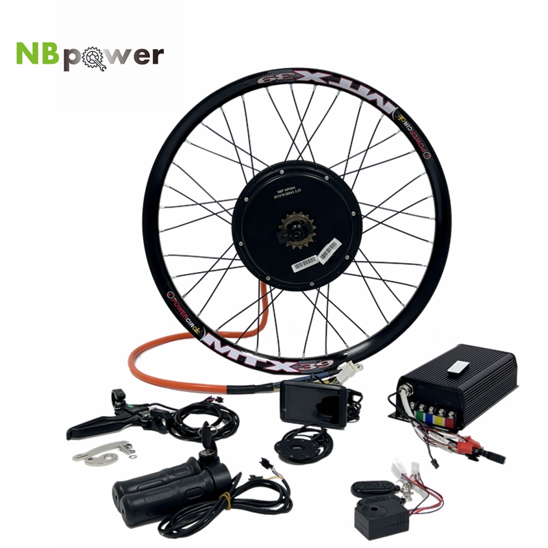 QS205 50H 5000W V3 Electric Bi - 5000W Hub Motor Kit 72V recension och pris