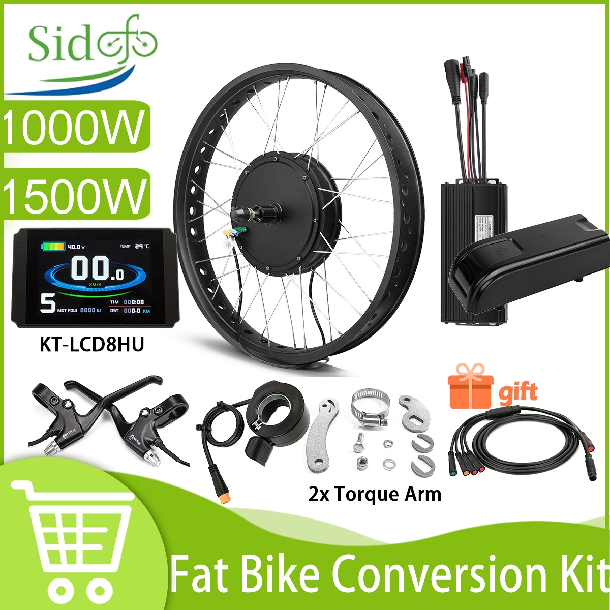 Fat Electric Bike 48V 1500W 10 - Fat Tire Electric Bike Conversion Kit 1500W recension och pris