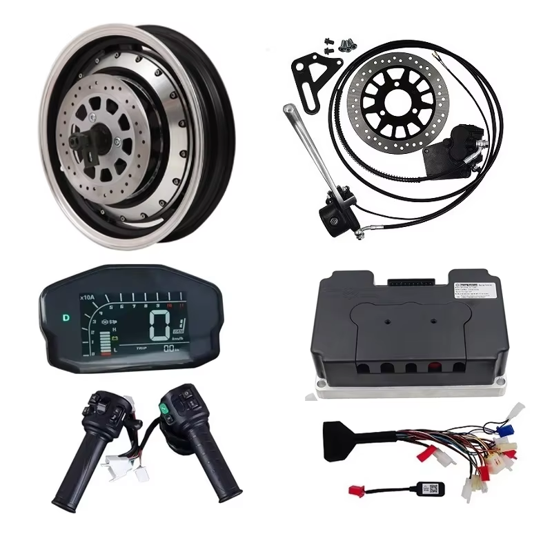 QSMOTOR 5000W 72V 14inch Elect - 5000W Hub Motor Kit 72V recension och pris