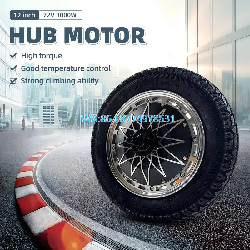 Wmwmnu for 12 Inch Bldc Hub Mo - 5000W Hub Motor Kit 72V recension och pris