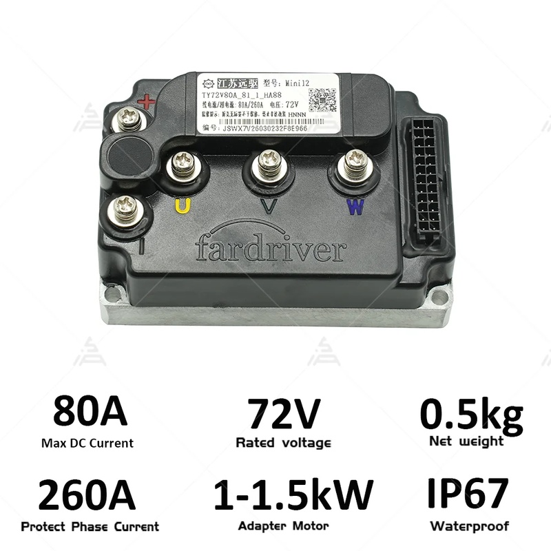 QSP090B-80 72V 1000W Central M - Mid Drive Conversion Kit 1000W recension och pris